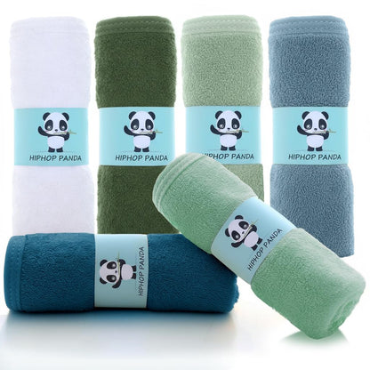 HIPHOP PANDA Soft Baby Washcloths, 2-Layer, 30 Pack Newborn Gift Set