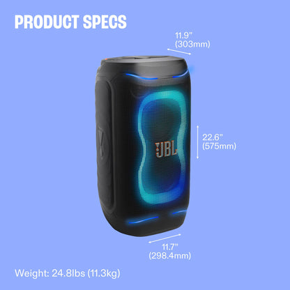 JBL PartyBox 130 - Portable Party Speaker - Black