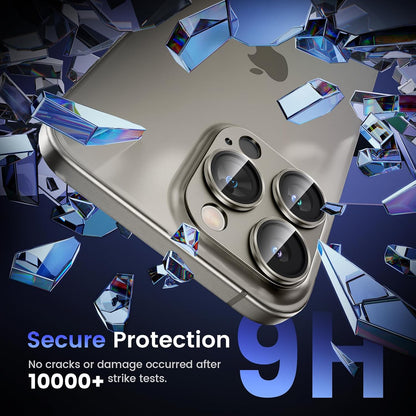 Tensea for iPhone 15 Pro Max/iPhone 15 Pro Camera Lens Protector