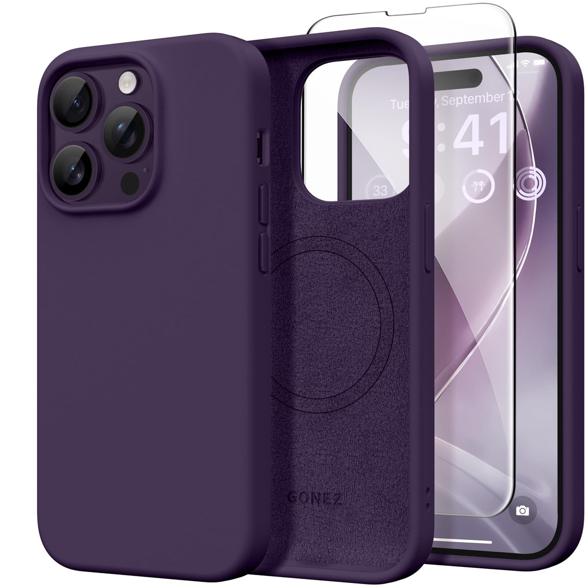 GONEZ for iPhone 18 Pro Max Case/iPhone 17 Pro Max Case, Mist Blue