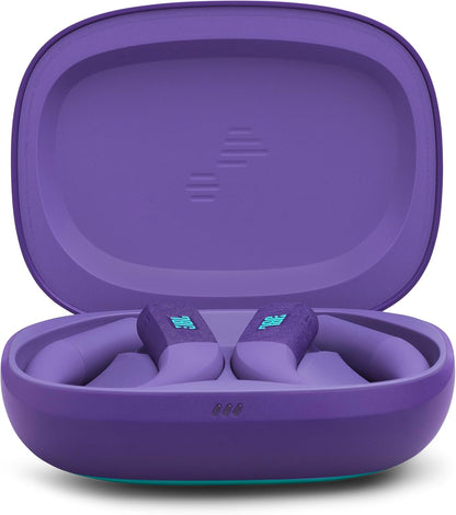 JBL Endurance Peak 4-Wireless Noise Cancelling Sport Earbuds (Purple/Teal)