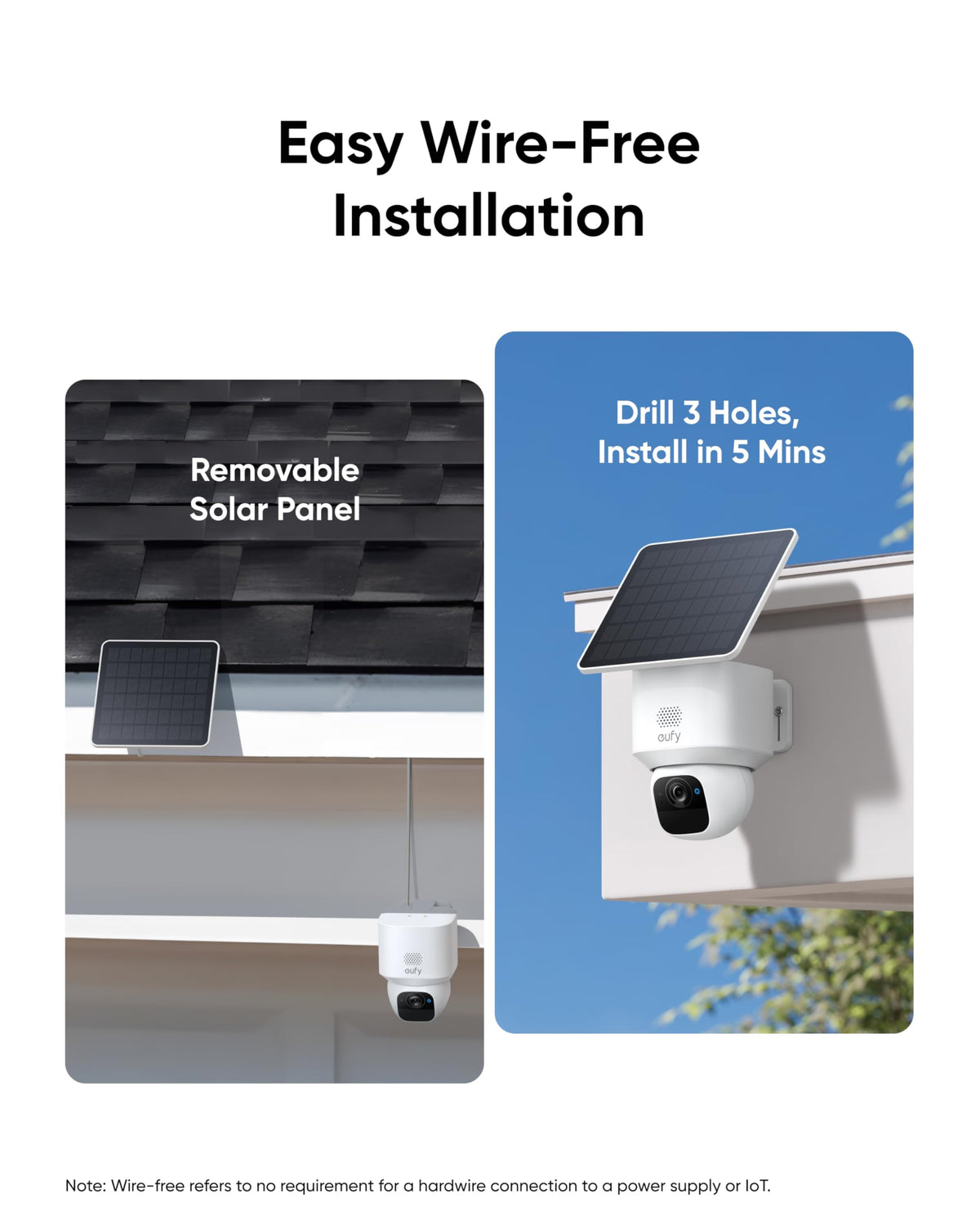 eufy Security SoloCam E30, 2K Solar Security Camera, 360° AI Tracking
