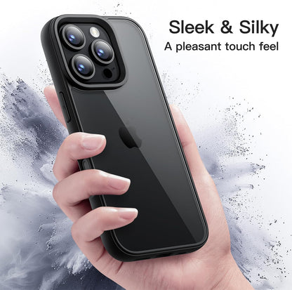 JETech Case for iPhone 16, Anti-Yellowing, Clear