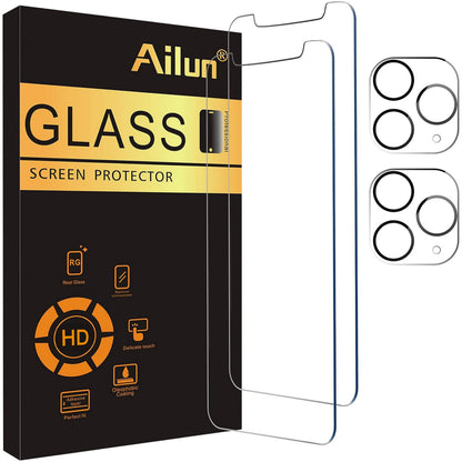 Ailun Screen Protector + Camera Lens Protector for iPhone 16 Pro Max