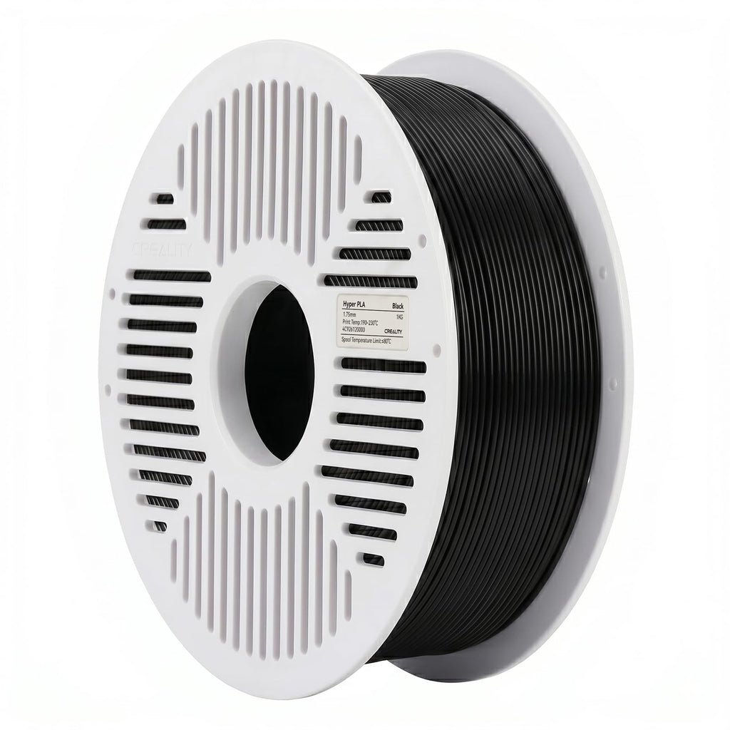 Creality Hyper PLA Filament RFID 1.75mm with Reusable Spool 1KG, High Speed Up to 600mm/s, White, 1-Pack