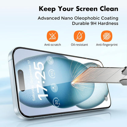 UNBREAKcable 3-Pack Screen Protector for iPhone SE 2022/SE 2020, iPhone 8/7