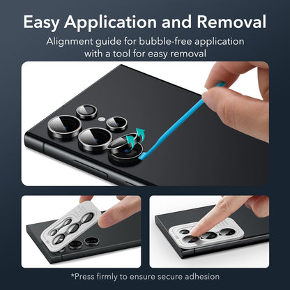 ESR for Samsung Galaxy S26 Ultra Camera Lens Protector, 1 Pack, Black