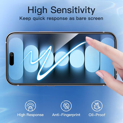 JETech Privacy Screen Protector for iPhone 16 Pro Max, 2-Pack