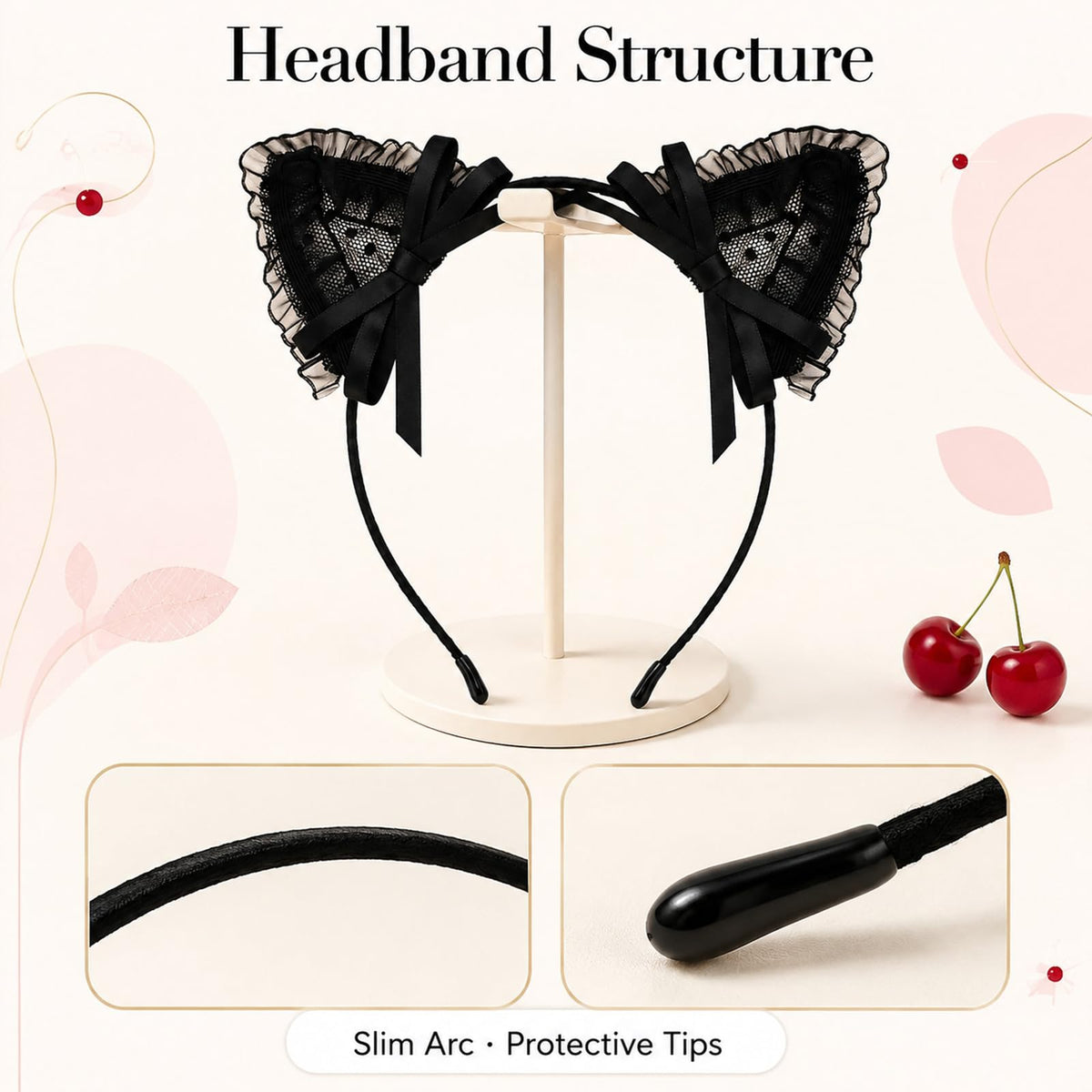 Small Deer Ears Antler Headbands Reindeer Antlers Headband Hair Accessories