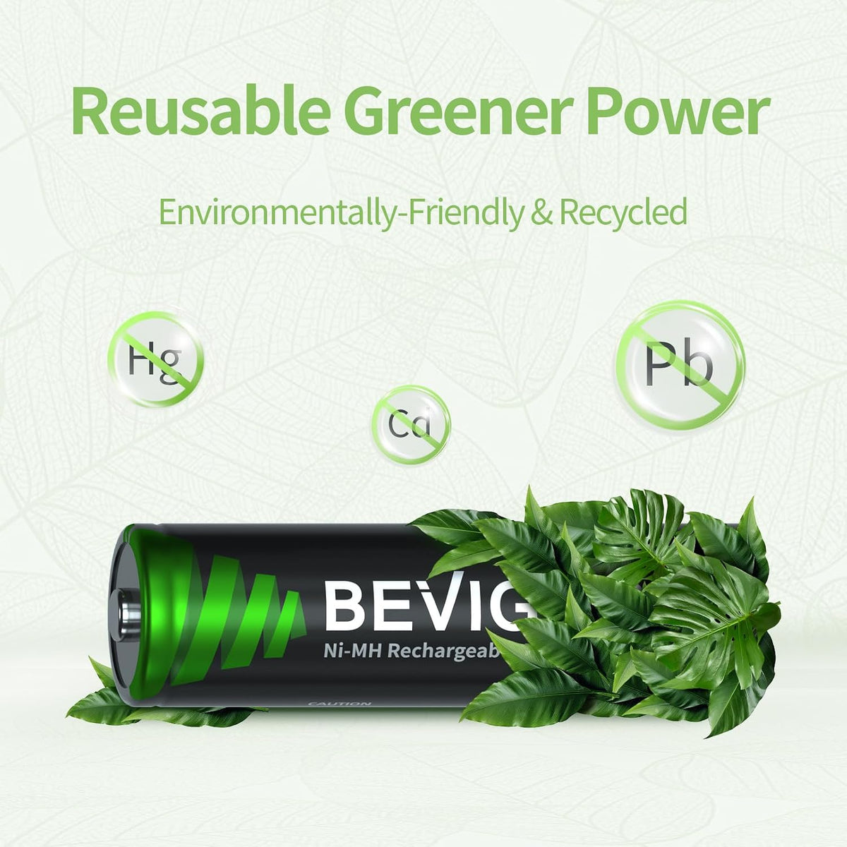 BEVIGOR 16 Pack AA AAA Rechargeable Batteries Set 8 x 2800mAh AA & 8 X 1100mAh AAA Batteries High Capacity, 1.2V Low Self-Discharge, PreCharged