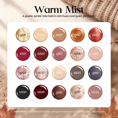 Beetles Gel Nail Polish Kit with U V Light - 80Pcs 55 Colors Gel Nail Kit