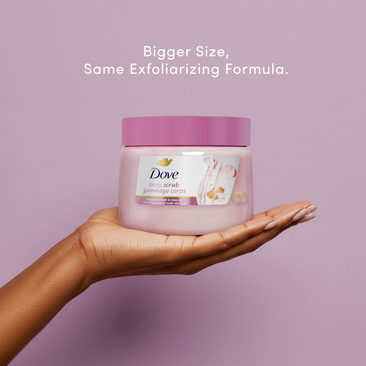 Dove Exfoliating Body Scrub, Brown Sugar & Coconut Butter, 15 oz