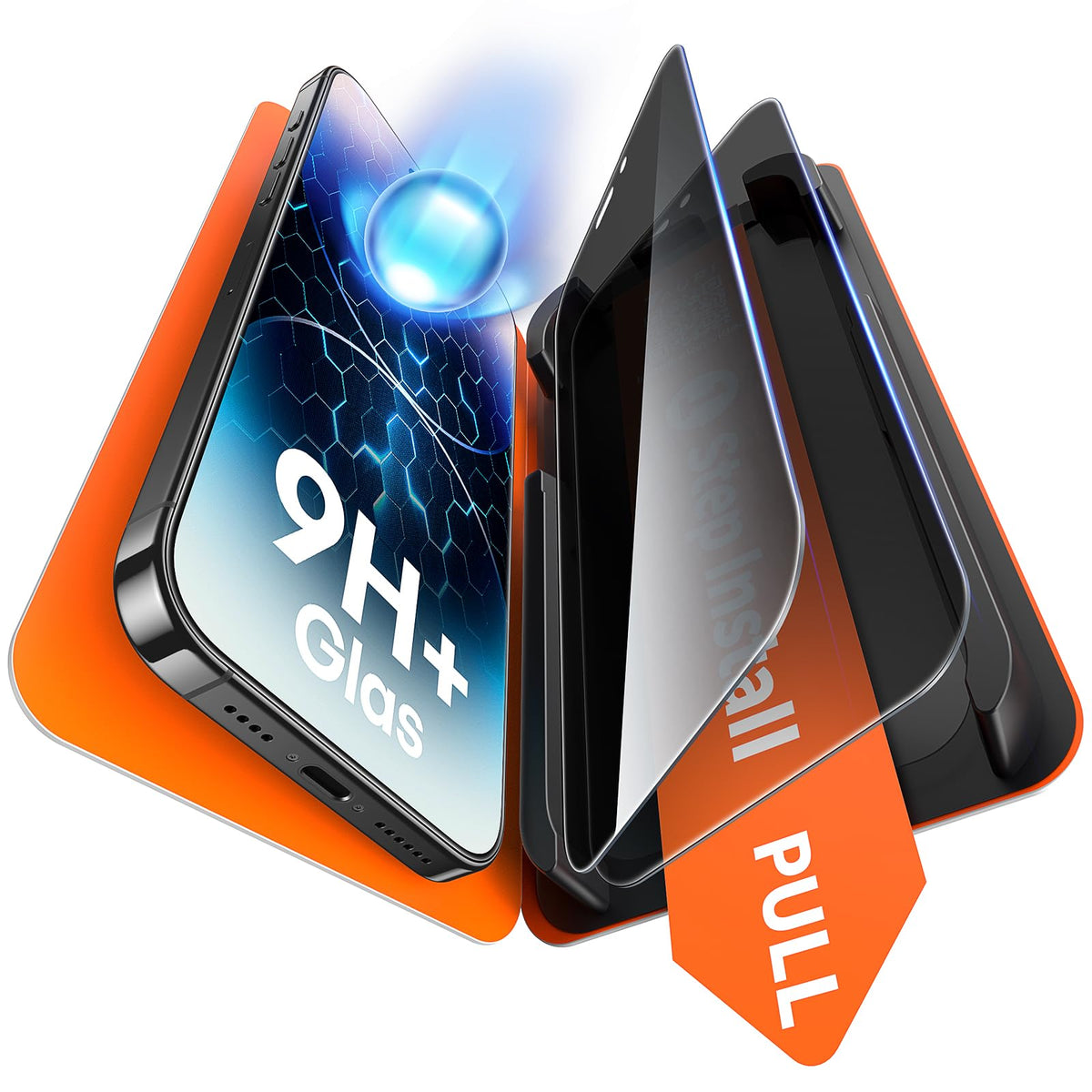 TAURI 2 Pack for Samsung Galaxy Z Fold 8 Ultra Privacy Screen Protector