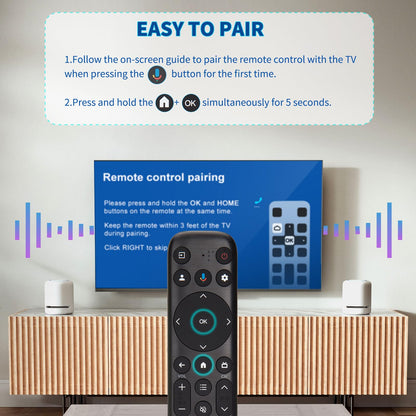 Replacement Remote Control for Hisense Smart Google TV，for Hisense UHD 4K ULED Google TVs