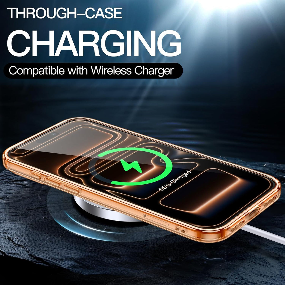 JETech Case for iPhone 17, Anti-Yellowing, Clear