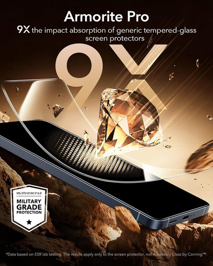 ESR 3 Pack for Samsung Galaxy S26 Ultra Screen Protector, Armorite Pro
