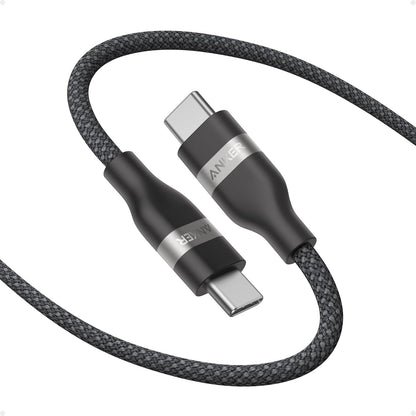 Anker Nano USB C to USB C Cable, 240W Fast Charging Cable (Black, 10ft)