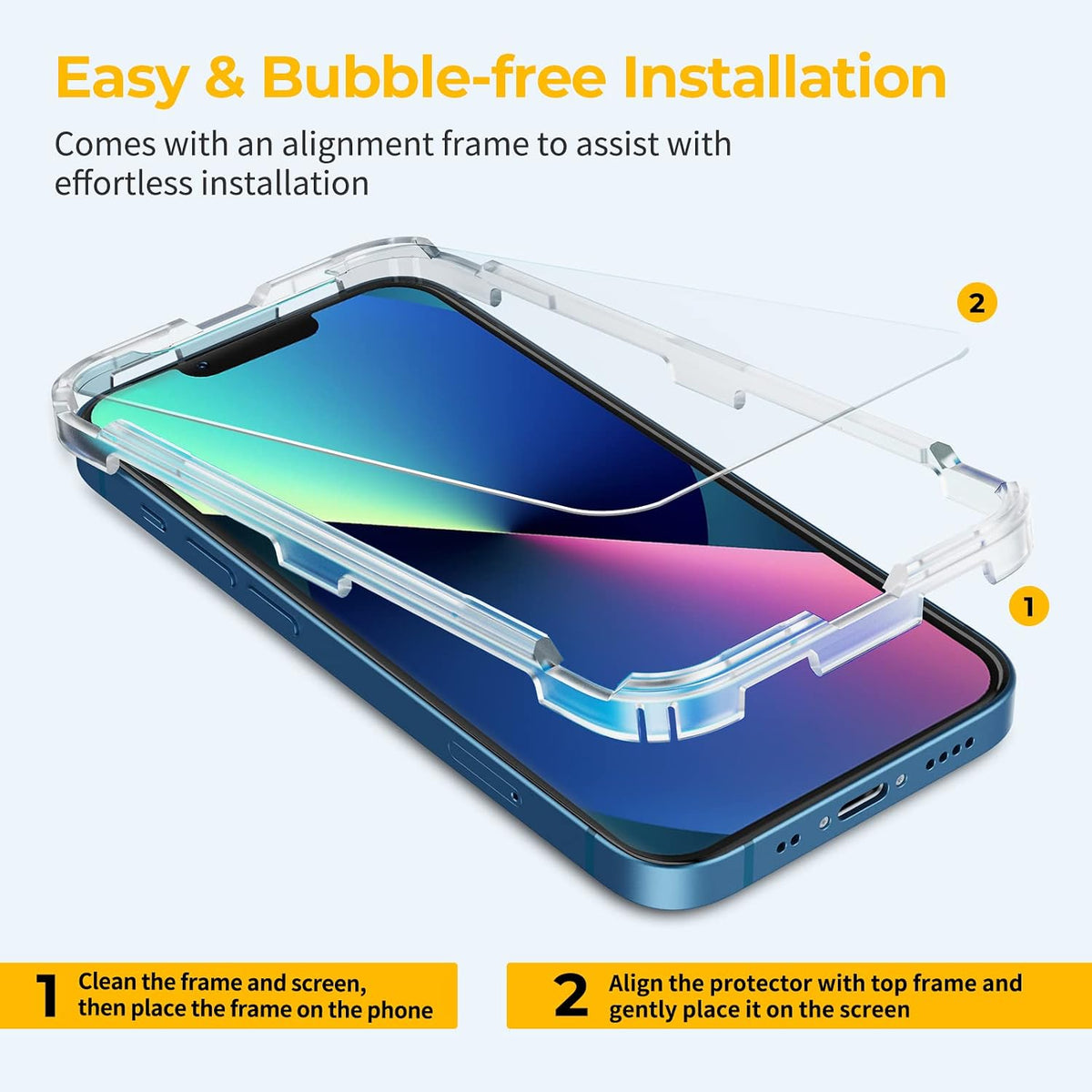 UNBREAKcable 3-Pack Screen Protector for iPhone SE 2022/SE 2020, iPhone 8/7