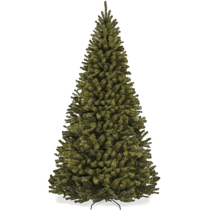 Best Choice Products Artificial Christmas Tree, 6ft Premium Unlit Realistic Spruce Holiday Décor w/Dense Branches, Easy Assembly, Metal Base - Green Spruce