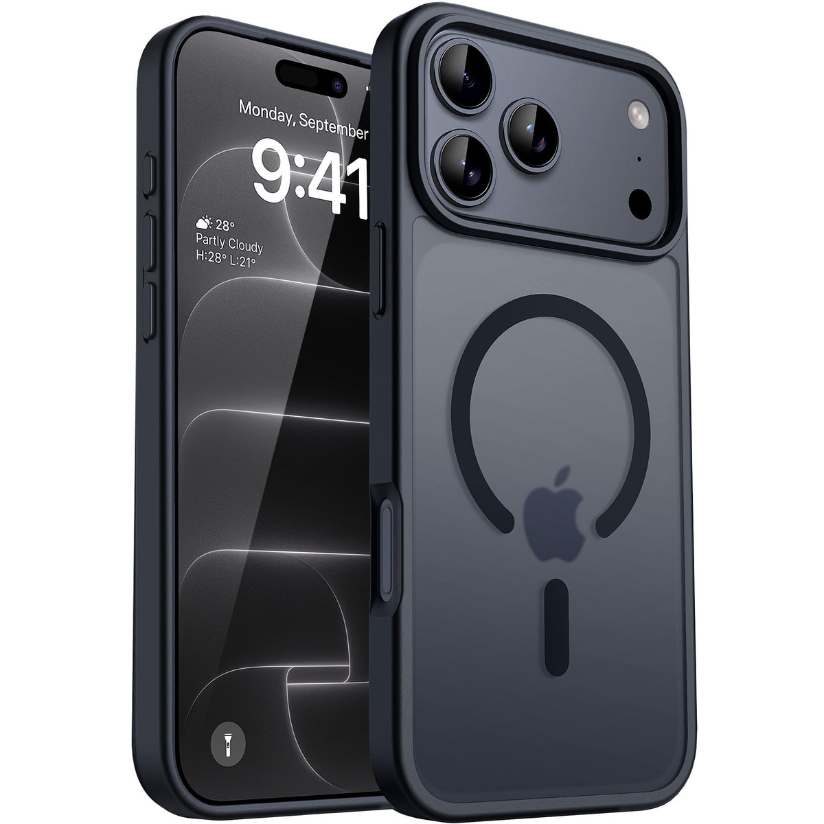 CACOE Magnetic Case for iPhone 17 6.3 inch, Light Purple