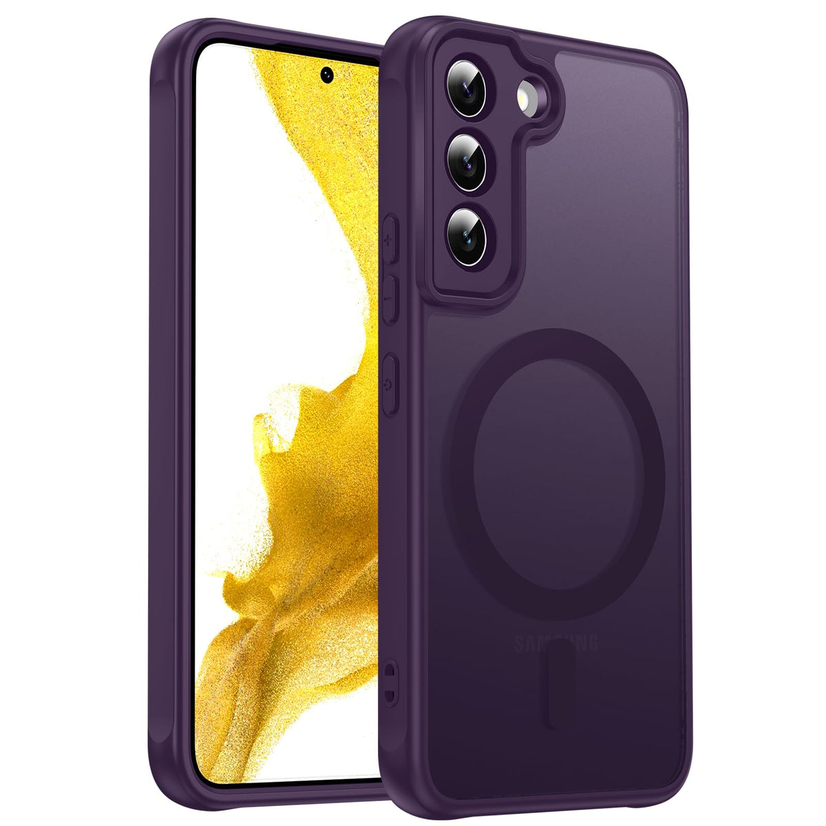 LeYi for Pixel-8A Phone Case: MagSafe Fit & Screen Protector Crystal Clear