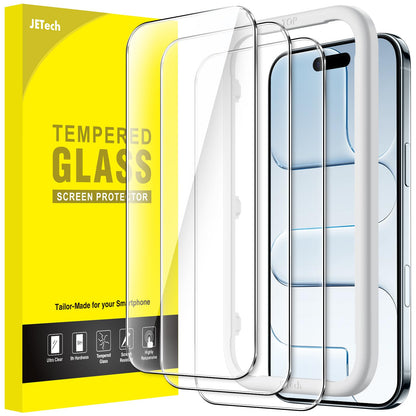 JETech Screen Protector for iPhone 18 Pro Max/17 Pro Max, 3-Pack