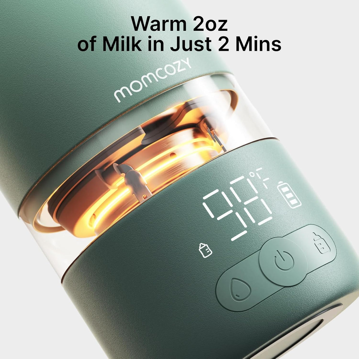 Momcozy Portable Bottle Warmer for Breast Milk, Baby Travel Essentials