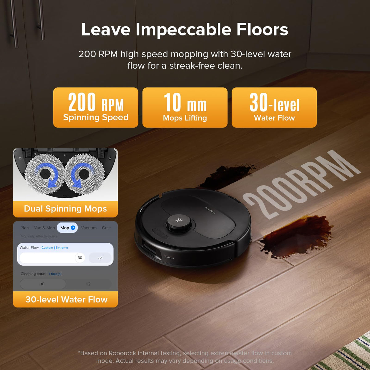 roborock Qrevo CurvX Robot Vacuum and Mop, 22,000Pa Suction