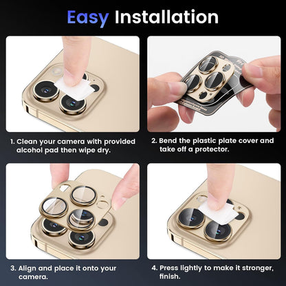 Tensea for iPhone 15 Pro Max/iPhone 15 Pro Camera Lens Protector