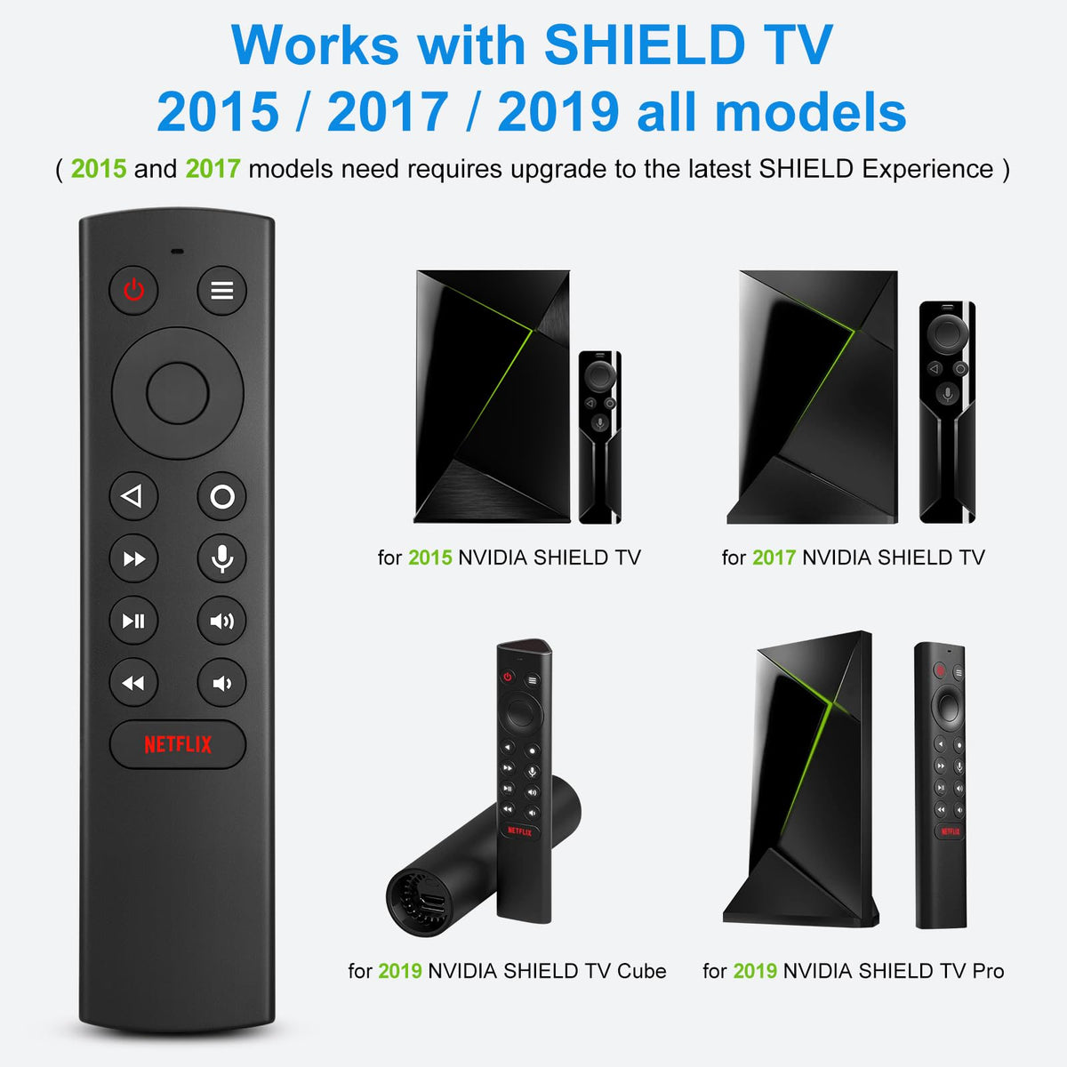 Replacement Remote Control for Hisense Smart Google TV，for Hisense UHD 4K ULED Google TVs