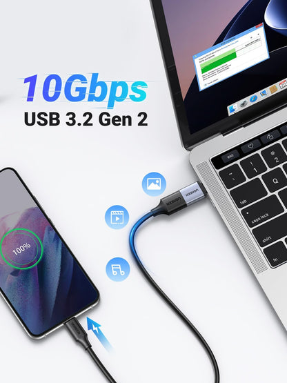 UGREEN USB C to USB Adapter 4 Pack, 10Gbps Male to 3.2 Female Converter