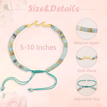 13th 16th 18th 40th 50th 60th Birthday Gifts Wave Birthday Bracelet