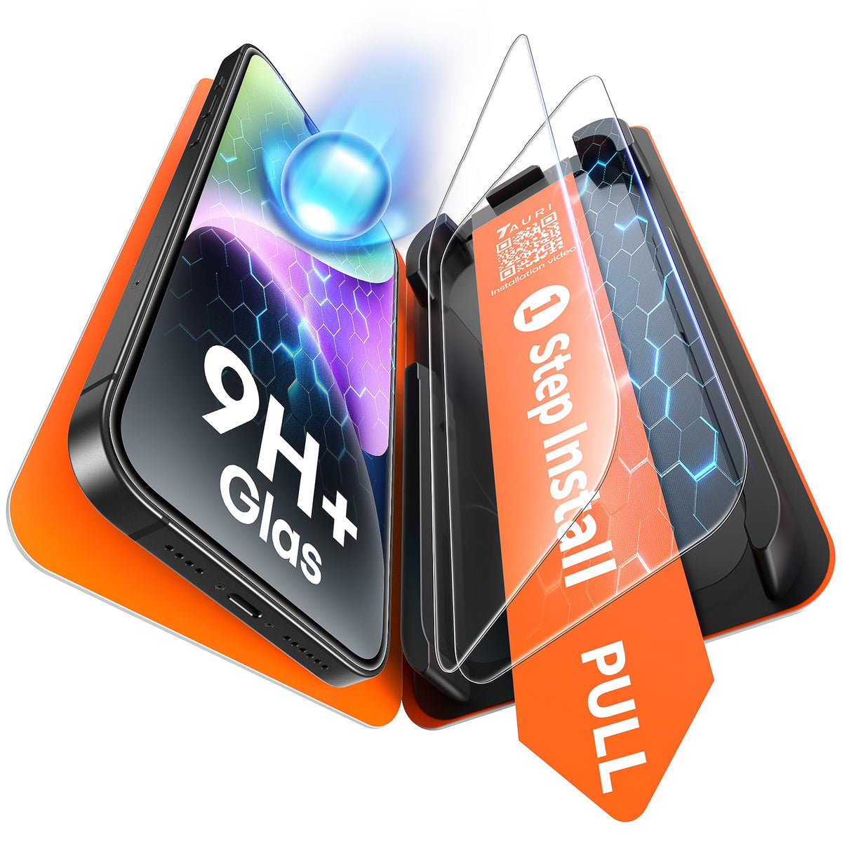 TAURI 2 Pack for Samsung Galaxy Z Fold 8 Ultra Privacy Screen Protector