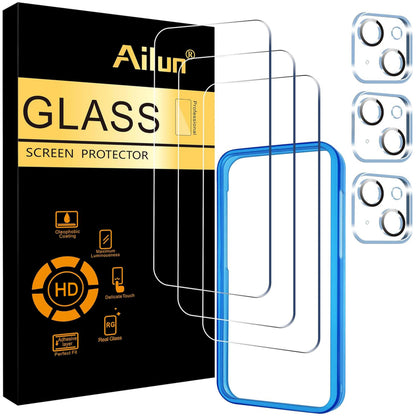 Ailun Screen Protector + Camera Lens Protector for iPhone 16 Pro Max