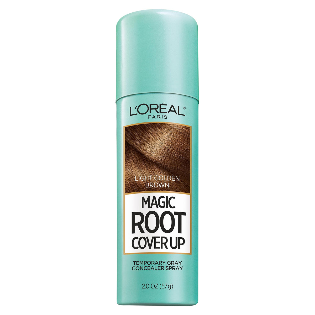 L'Oreal Paris Magic Root Gray Hair Cover Up, Medium Brown, 2 oz, 2 Count