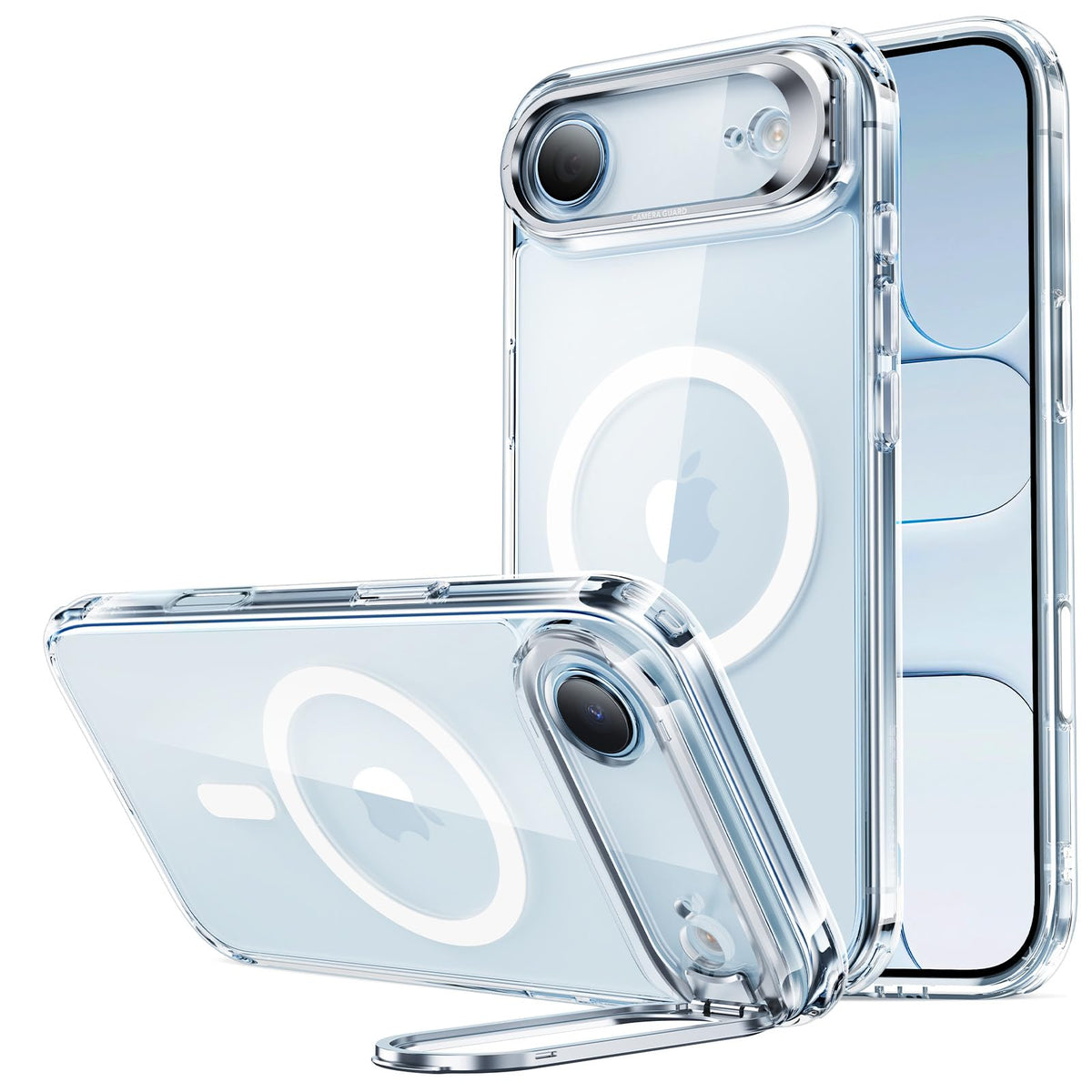 ESR Classic Hybrid for iPhone 18 Pro Max/17 Pro Max Case with Flex Stand
