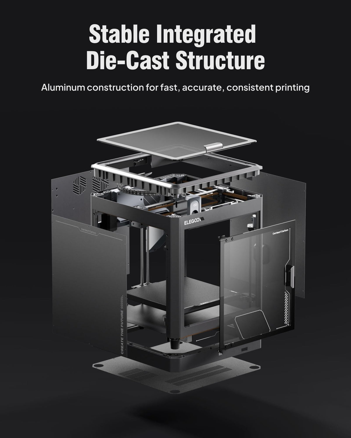 ELEGOO Centauri 2 Combo 3D Printer, Beginner-Friendly Multicolor Printing