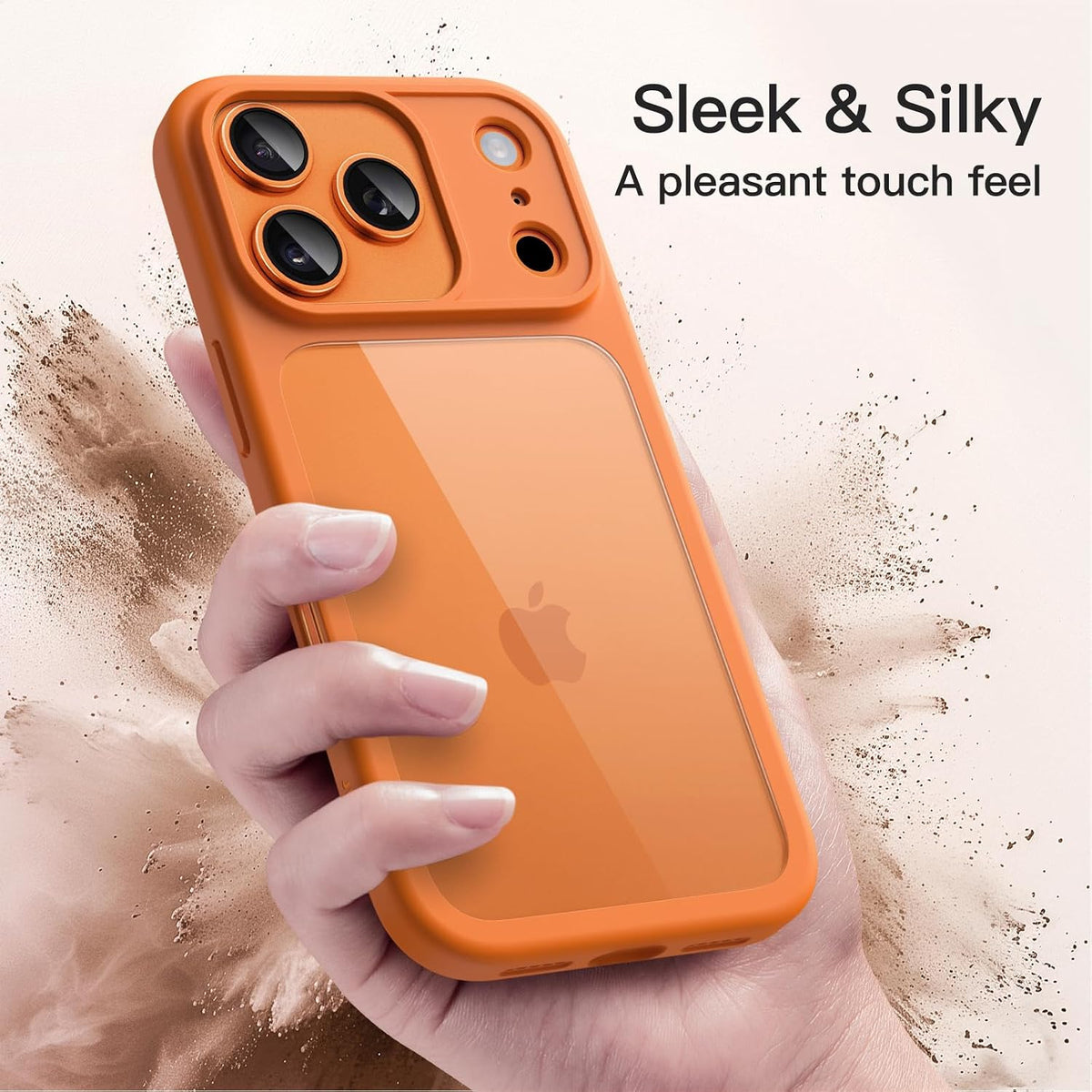JETech Case for iPhone 17, Anti-Yellowing, Clear