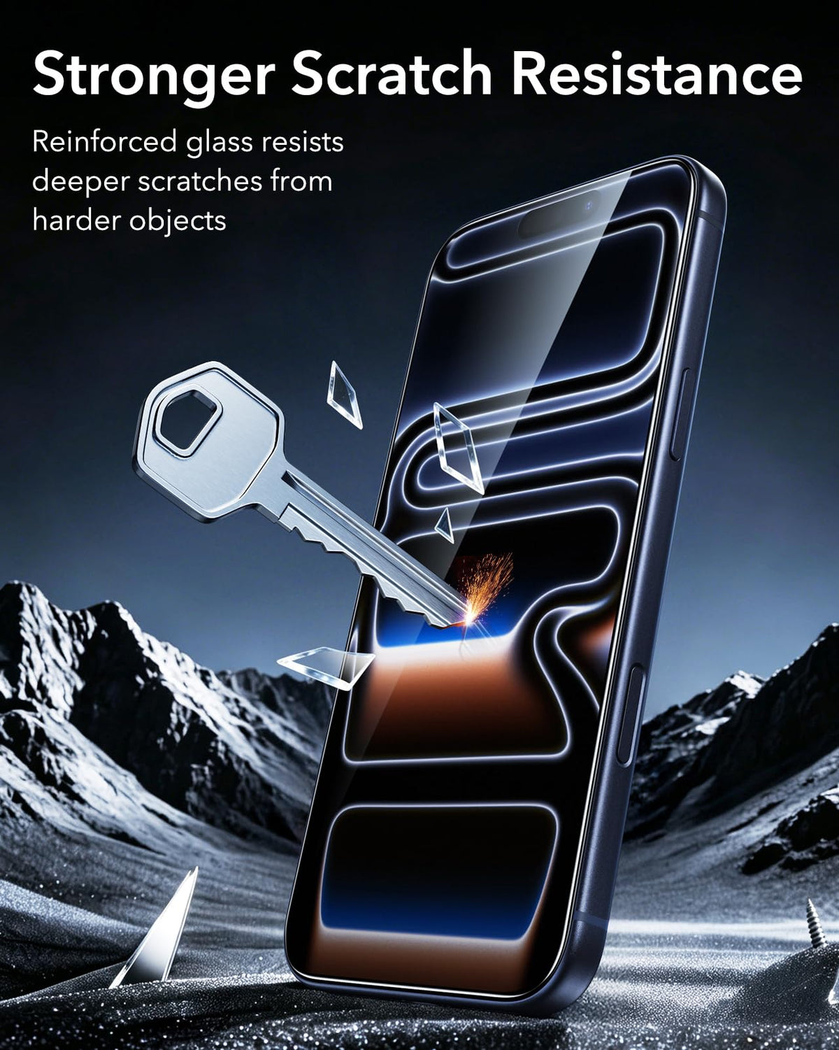 ESR 3 Pack for iPhone 17 Pro Max Screen Protector, Armorite