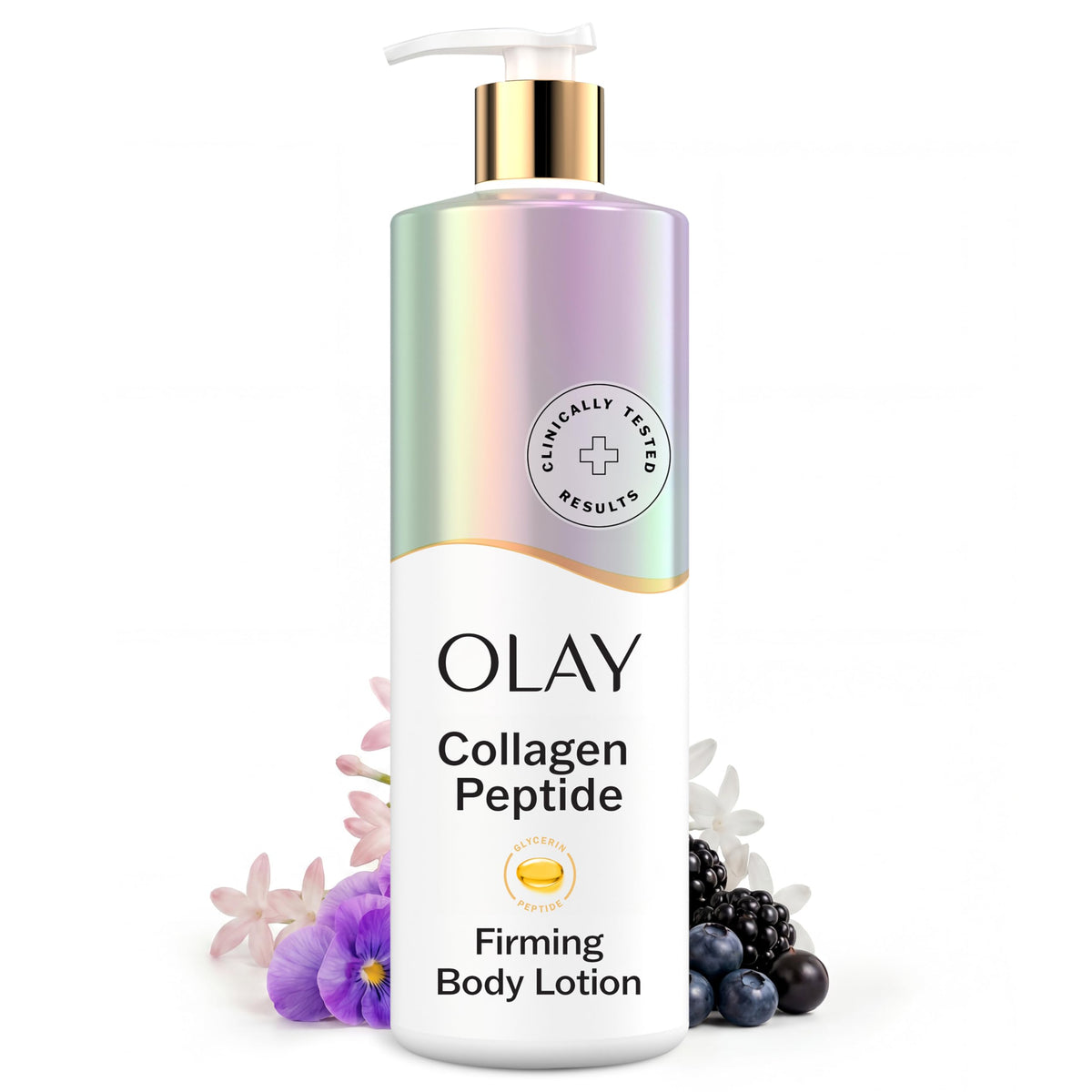 Olay Super Serum Hand & Body Lotion, Luminous & Resilient Skin, 17 fl oz