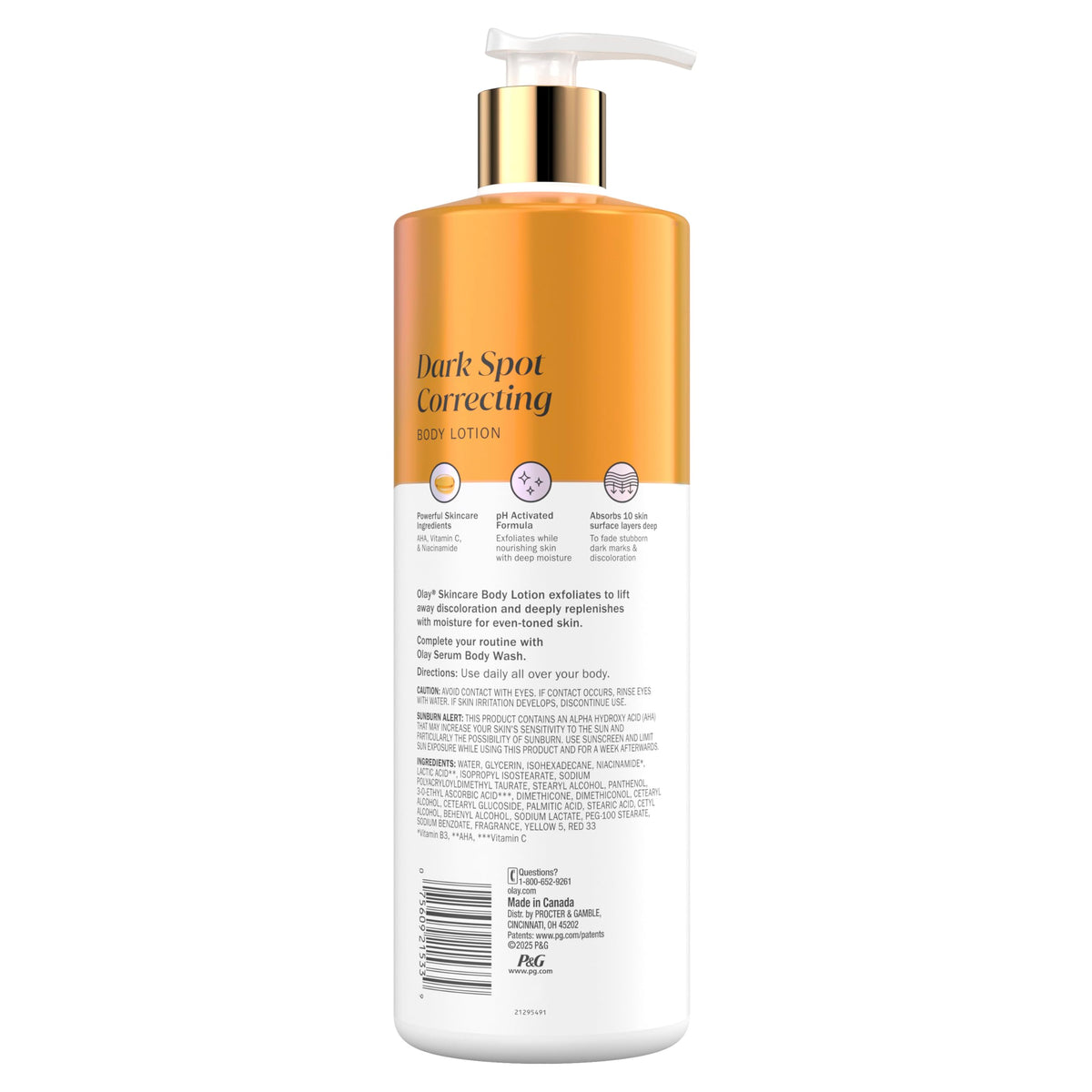 Olay Super Serum Hand & Body Lotion, Luminous & Resilient Skin, 17 fl oz