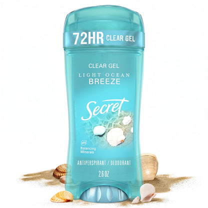 Secret Antiperspirant Deodorant for Women, Cozy Vanilla Scent, 2.6 oz