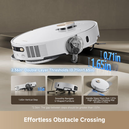 dreame L50 Ultra Robot Vacuum with Dual Laser & AI RGB Navigation