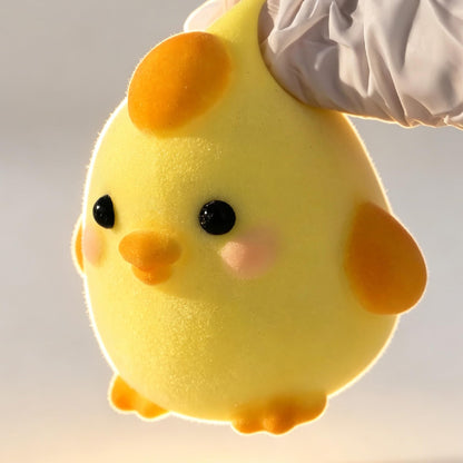 2-Pack Handmade Duck Chick Squishy Toys, Cute Stress Relief Squeeze Toys