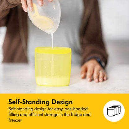 Medela Easy Pour Breast Milk Storage Bags, 200 Count, 7 oz/210 ml