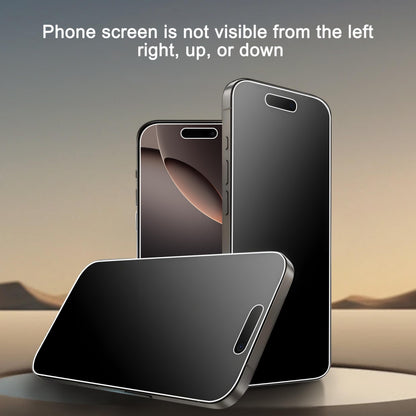 Ailun 3 Pack Privacy Screen Protector for iPhone 17 Pro Max, Tempered Glass