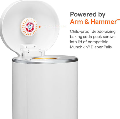 Munchkin Arm & Hammer Puck Diaper Pail Deodorizer, Lavender, 1 Count