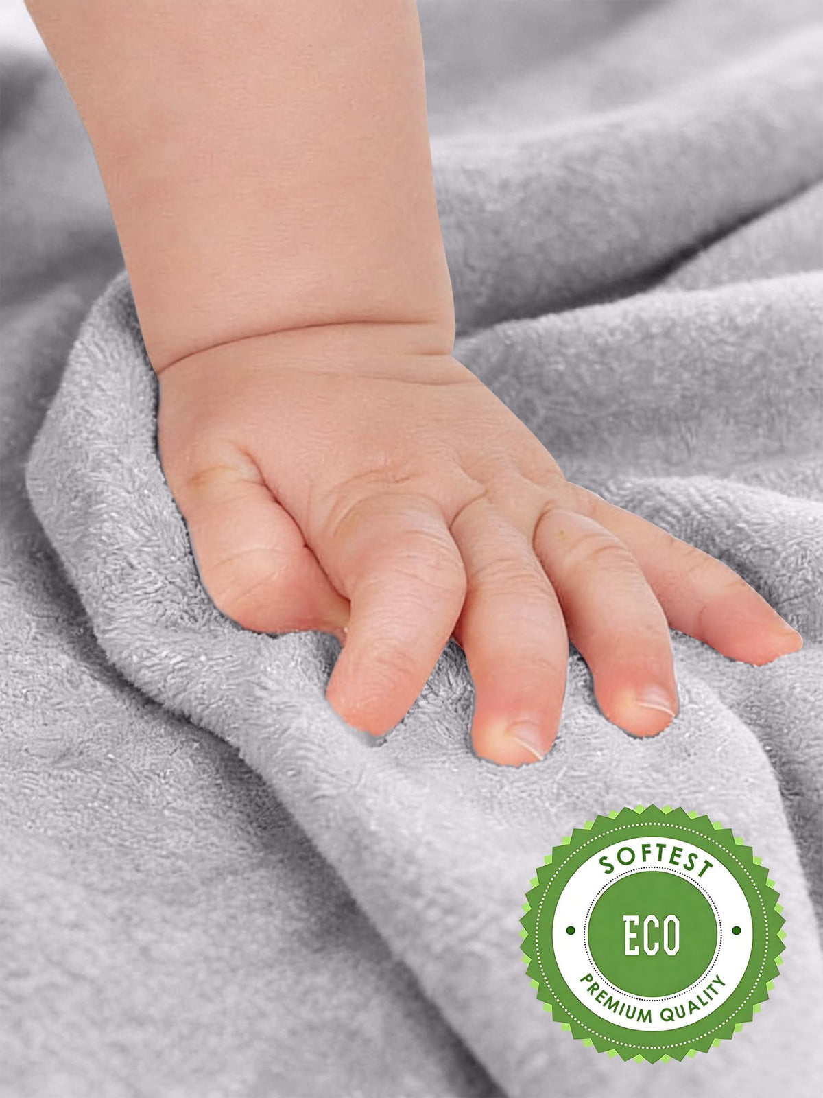 HIPHOP PANDA Soft Baby Washcloths, 2-Layer, 30 Pack Newborn Gift Set