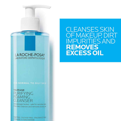 La Roche-Posay Toleriane Purifying Foaming Facial Cleanser with Niacinamide