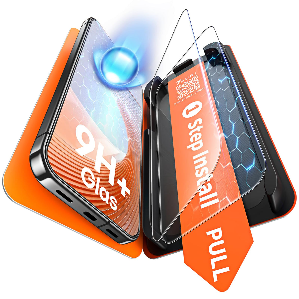 TAURI 2 Pack for Samsung Galaxy Z Fold 8 Ultra Privacy Screen Protector